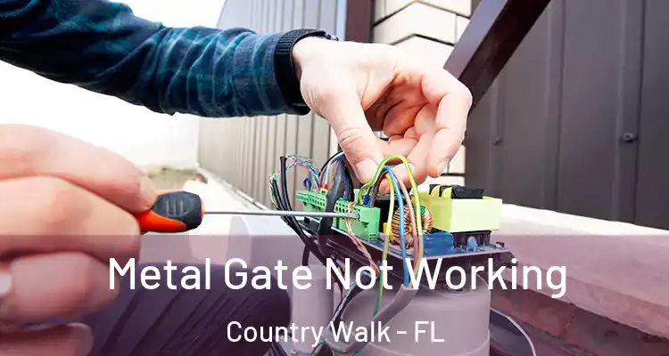  Metal Gate Not Working Country Walk - FL